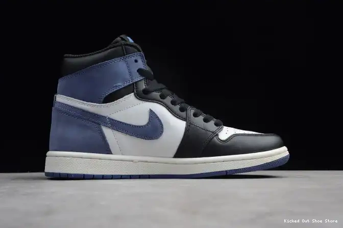 Kicked Out Shoe Store 1 Air Jordan High Blue 555088-115 Moon Retro OG 0510
